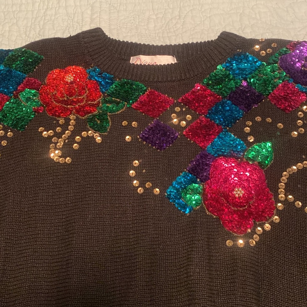 AUTHENTIC Ugly Christmas Sweater - 80’s Style